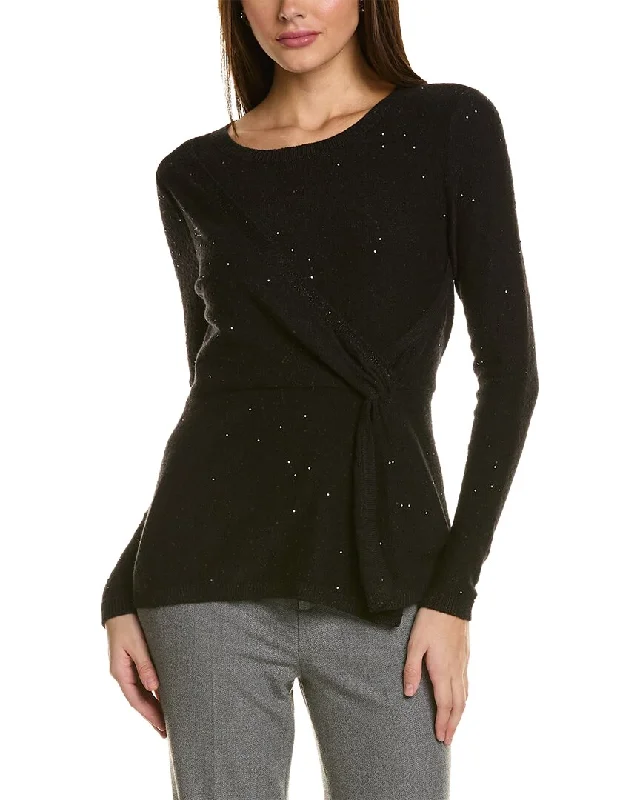 Donna Karan Sequin Sweater