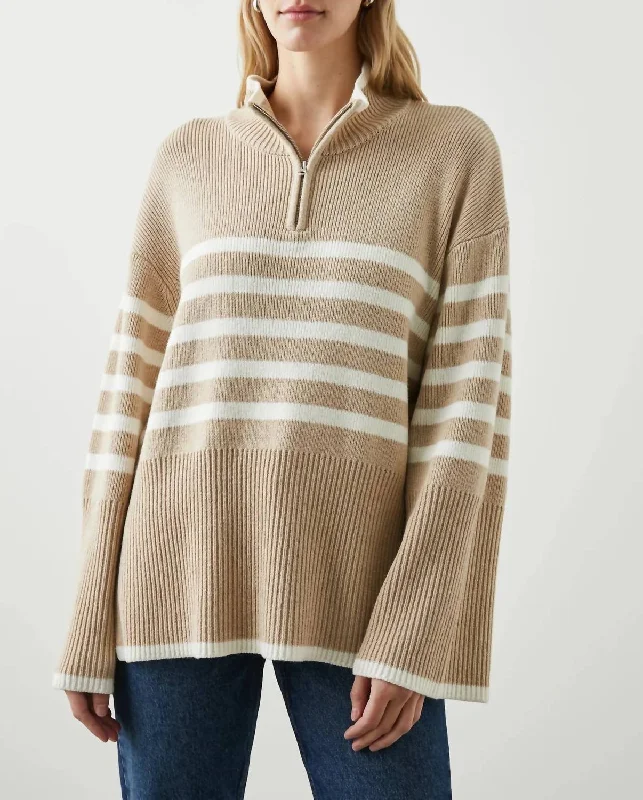 Tessa Sweater In Beige