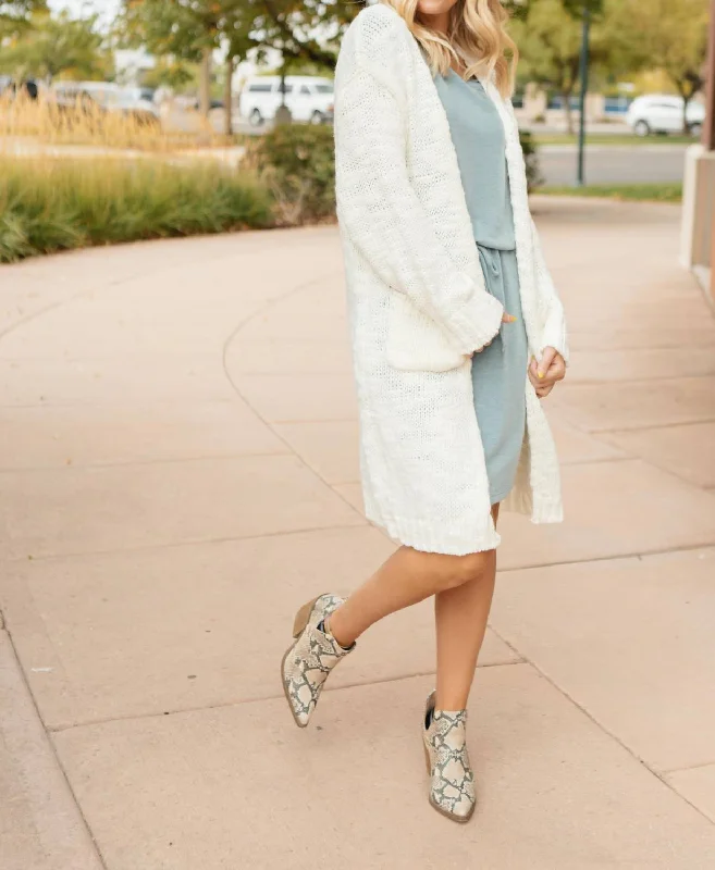 The Cozy Cardigan In Ivory