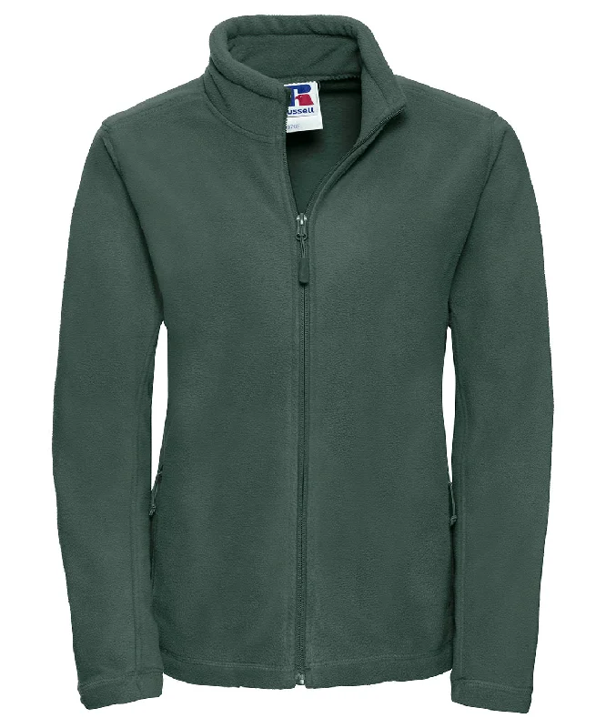 Bottle Green - Women's full-zip outdoor fleece