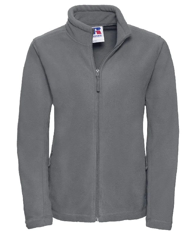 Convoy Grey - Women's full-zip outdoor fleece