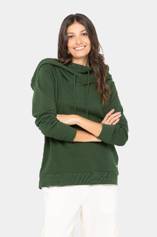 Alina French Terry Cowl Neck Sweatshirt