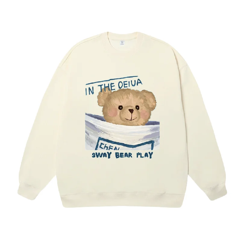 Casual Teddy Bear Sweatshirt