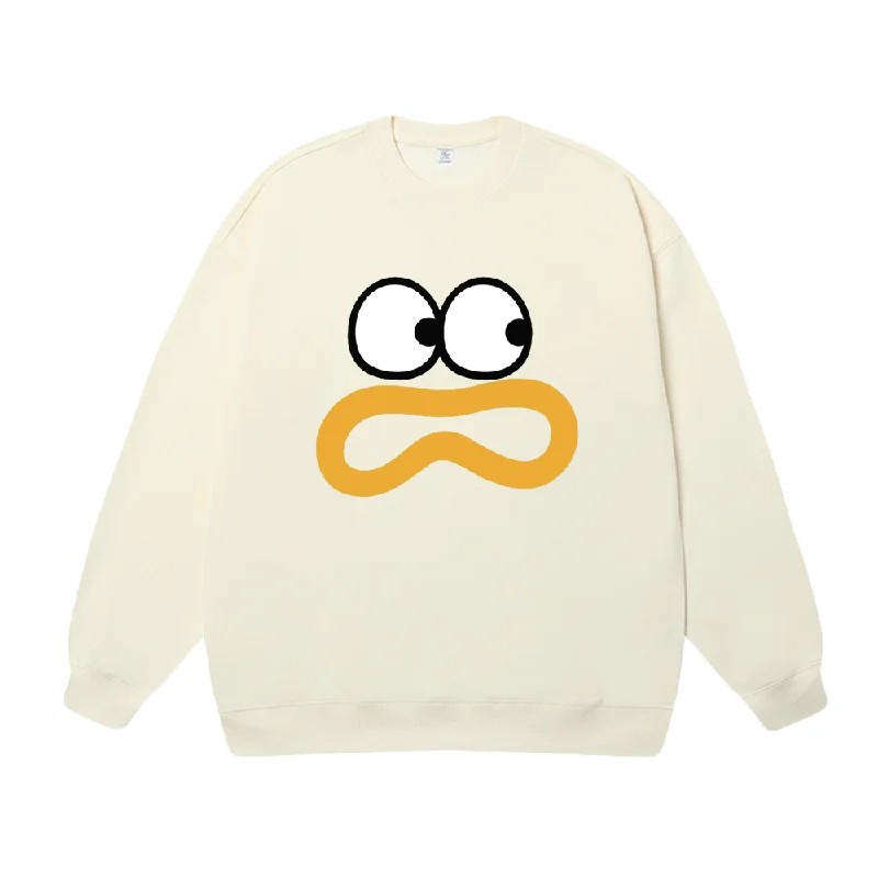 Cute Surprised Expression Sweatshirt