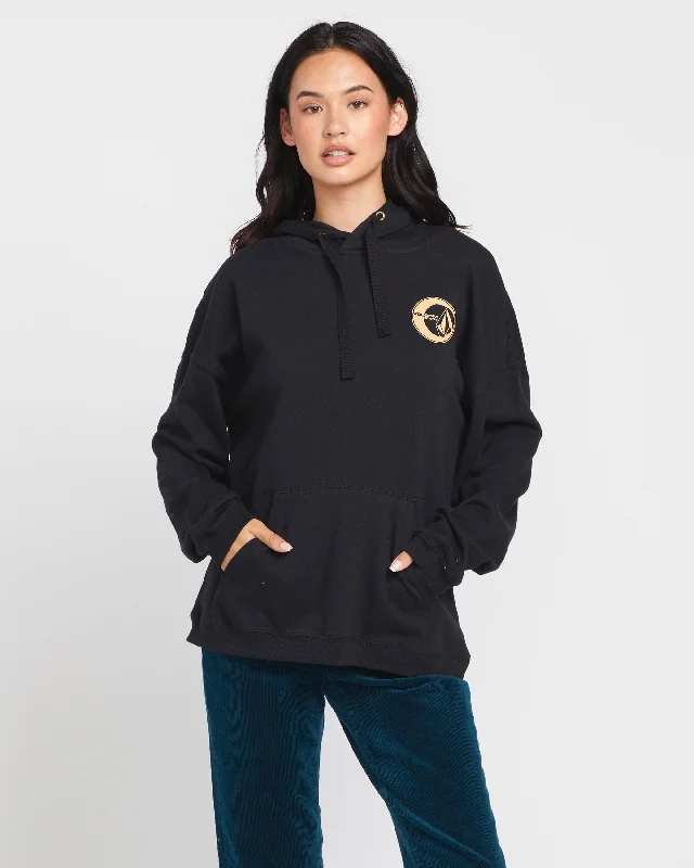 Gold In Hour Hoodie - Black