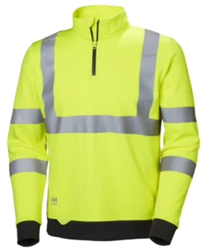 Helly Hansen Addvis Stretch Hi Vis Half Zip Sweatshirt-79096