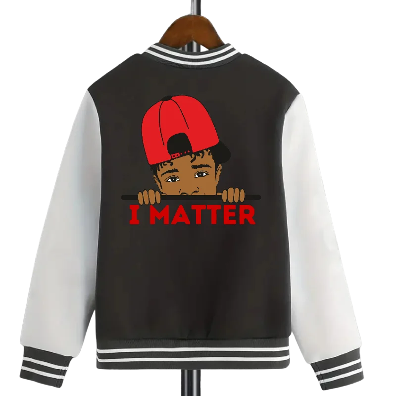 "I MATTER" BOYS VARSITY JACKET