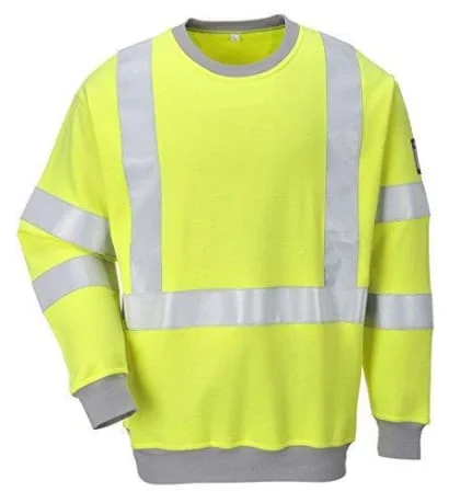 Portwest Inherent Flame Retardent Hi Viz Sweatshirt - FR72