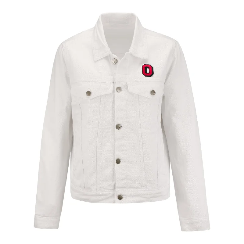 Ladies Ohio State Buckeyes Flare Jacket