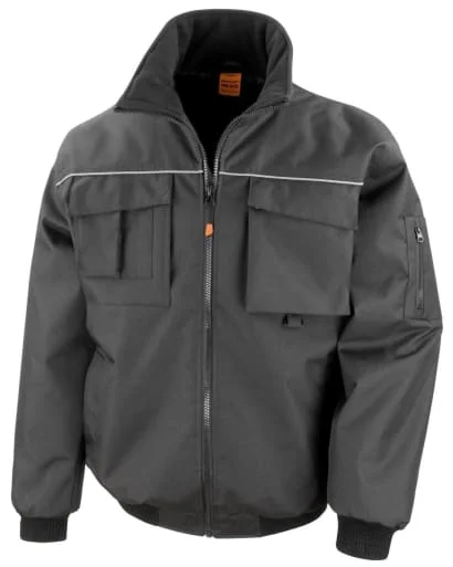 Sabre Padded Pilot Jacket Waterproof Windproof Result Workguard  R300X