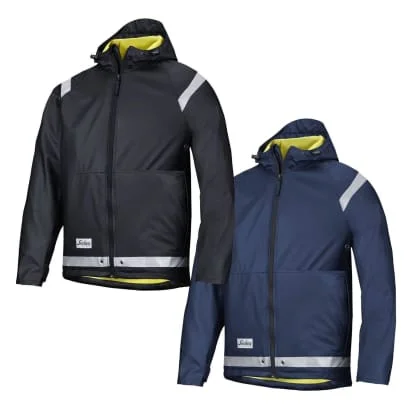 Snickers 8200 Lightweight Rain Jacket with 3M Reflective Strips - Waterproof