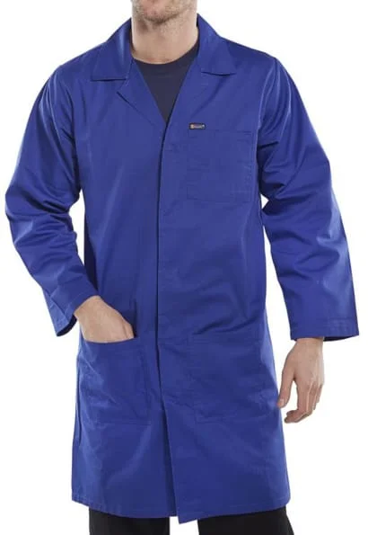 Warehouse Coat With Pockets And Vent Traditional Warehouse coat Beeswift  - Pcwc