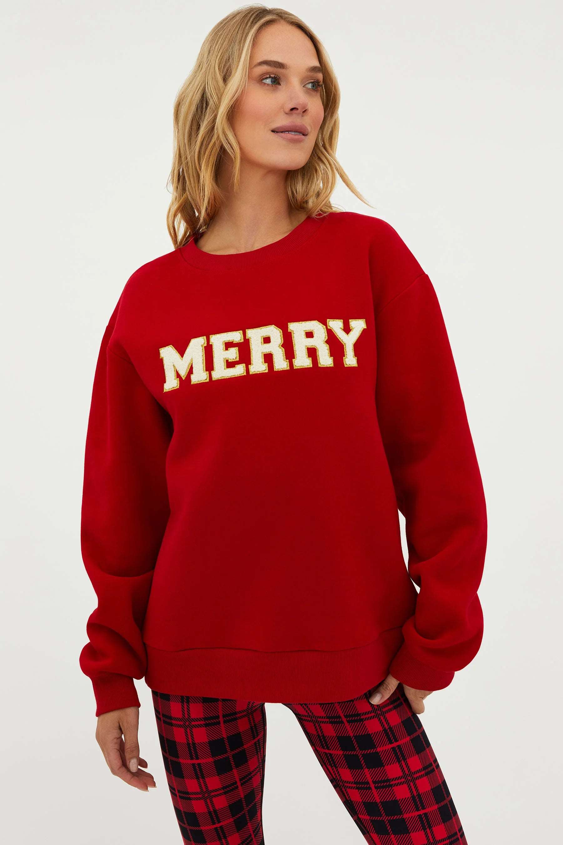 Beach Riot Women's Dawn Sweatshirt - Merry Red