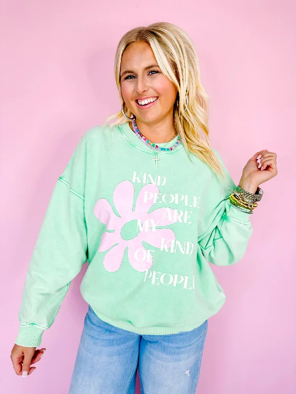 KIND PEOPLE SWEATSHIRT - GREEN