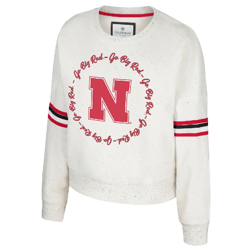 Women's Nebraska Huskers Novelist Fleece Sweatshirt