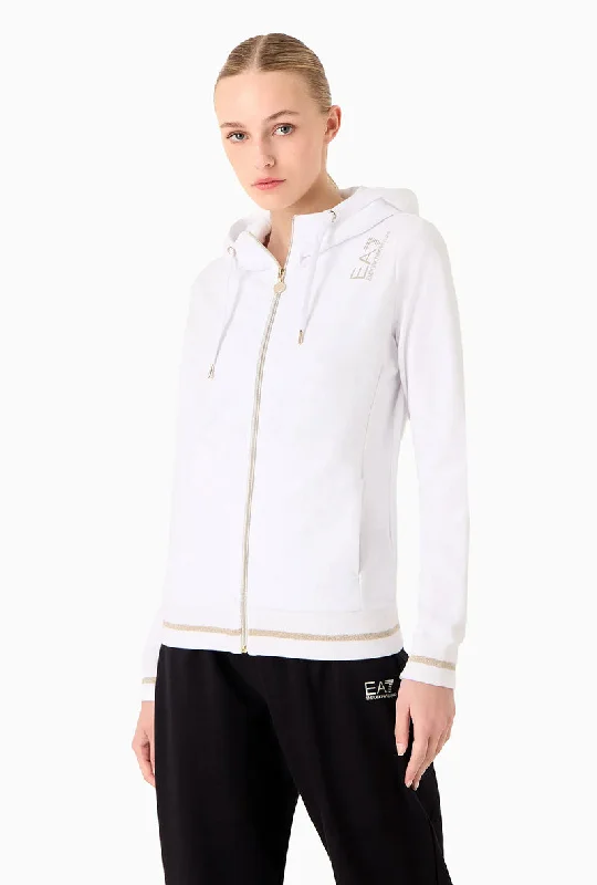 EA7 HOODED CORE WOMEN SWEATSHIRT