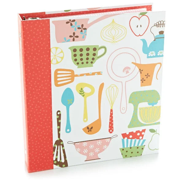 Hallmark Retro Recipe Organizer Binder