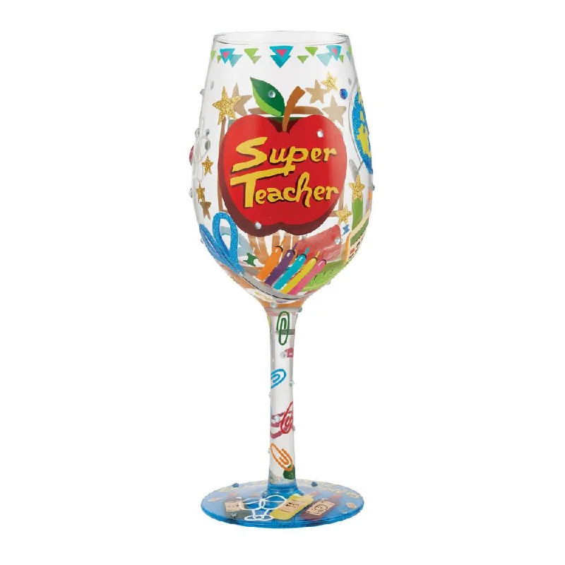 Lolita Super Teacher Wine Glass