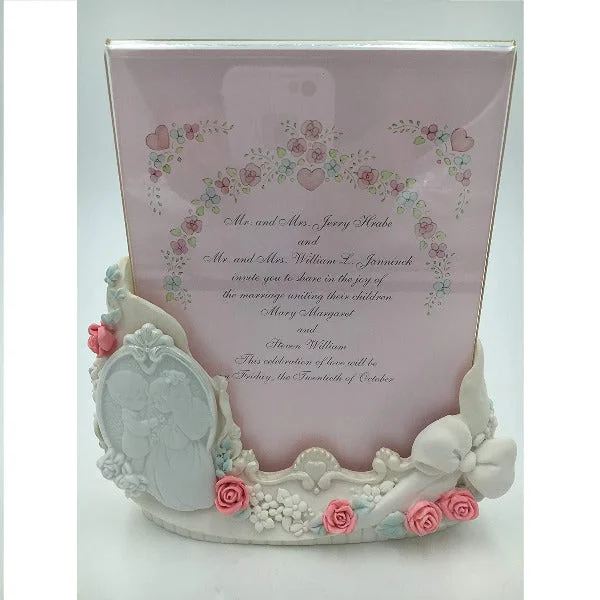 Precious Moments Wedding Invitation Holder