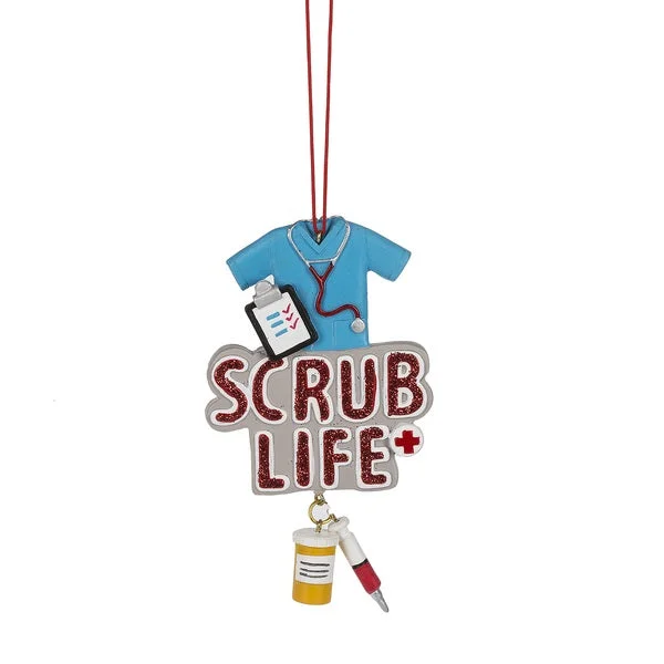 Scrub Life Nurse Ornament