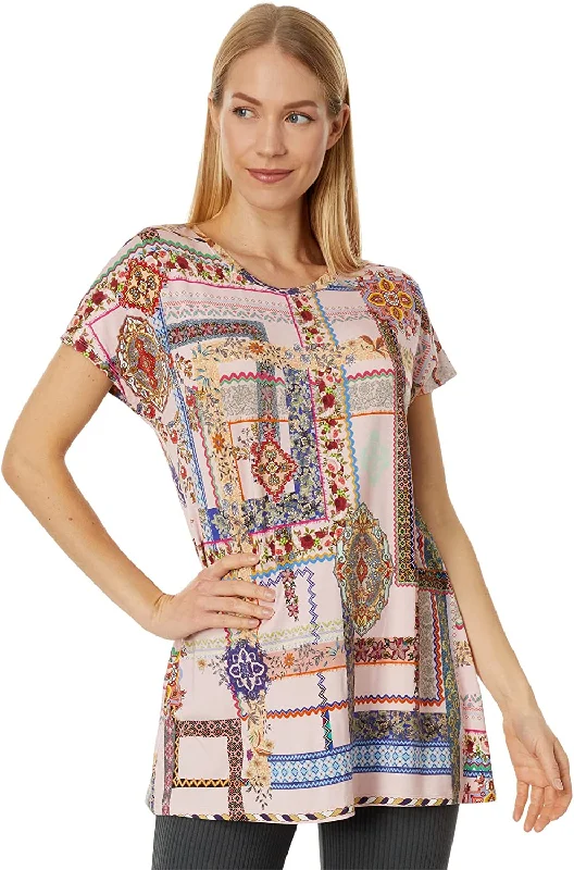 Johnny Was Women Stano Relaxed Fit Dolman Sleeve Tunic T-Shirt