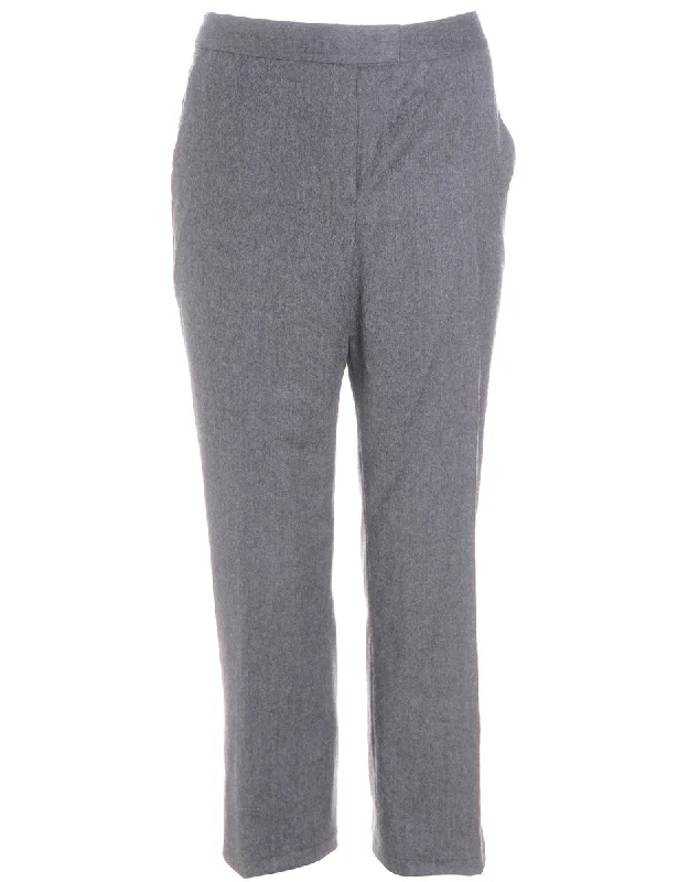 Label Cropped Dana Tapered Trousers