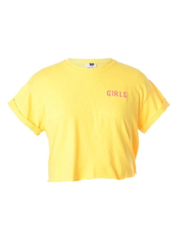 Label Girls Crop T-Shirt