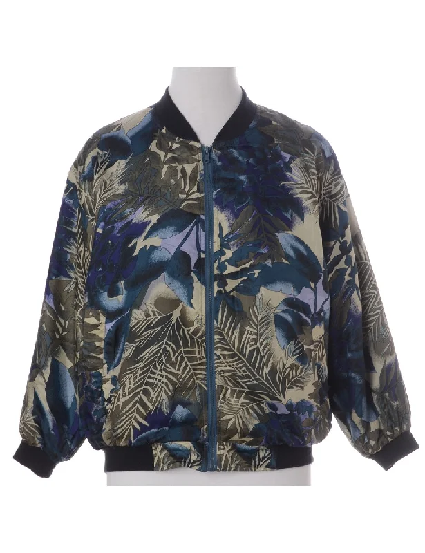 Label Kay Bomber Patterned Jacket