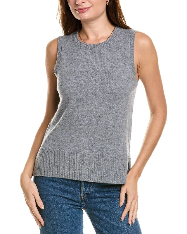 Design History High-Low Cashmere Vest