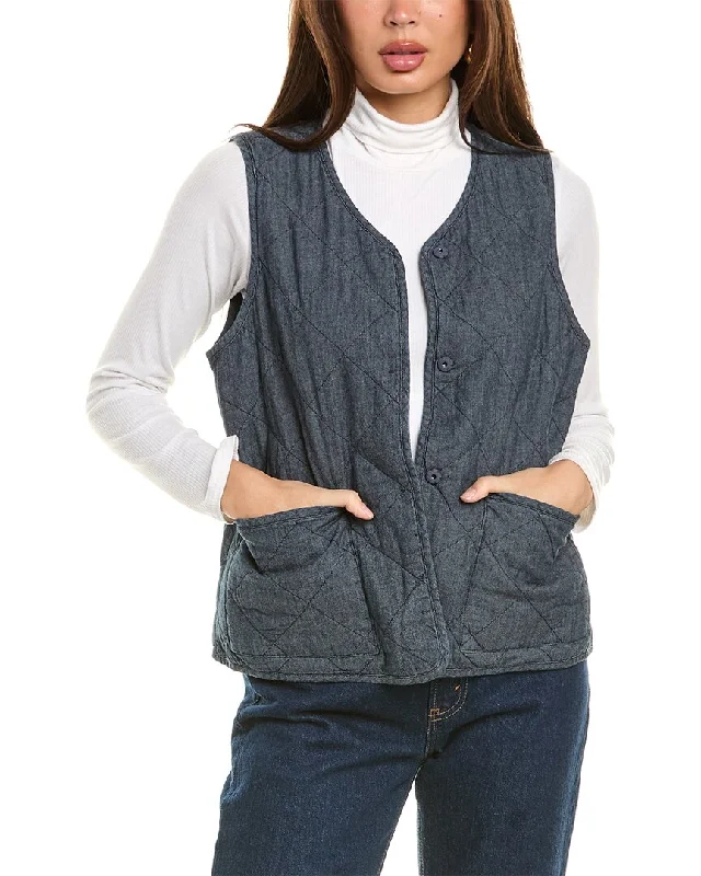 Eileen Fisher Quilted Vest