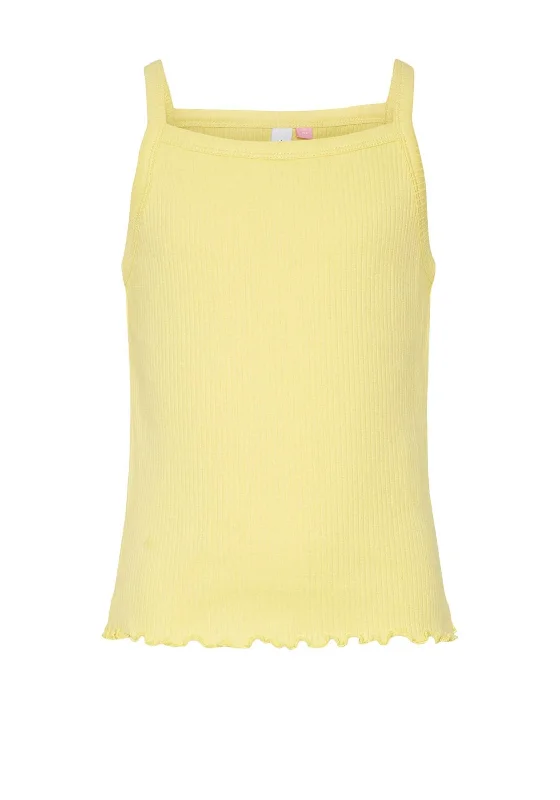 Vero Moda Girl Lavender Rib Vest Top, Lemon Zest