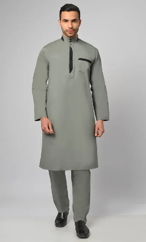 Yasin Modest Muslim Mens Kurta Pajama Set