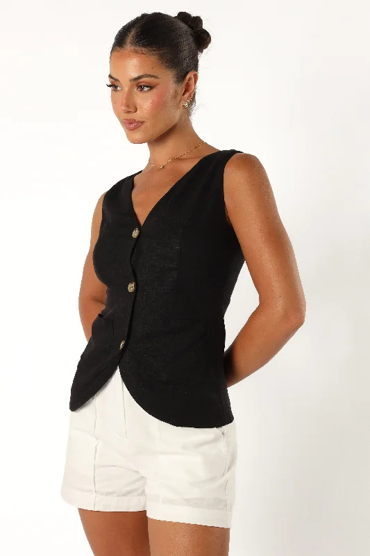 Lola Vest - Black