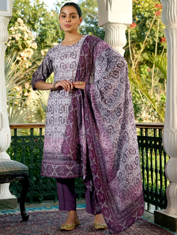 Schfilli Embroidered Silk Suit Set 3871