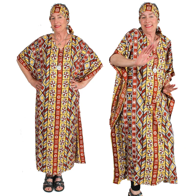 Sunheart Batik Tunic Top Caftan  Boho Hippie Chic Resort Wear Sml-6X Discount Applied!