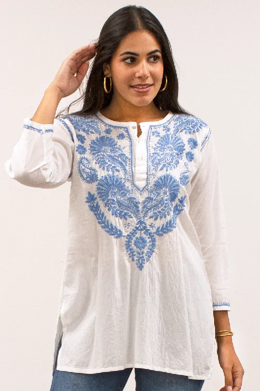 "Drea" White Tunic