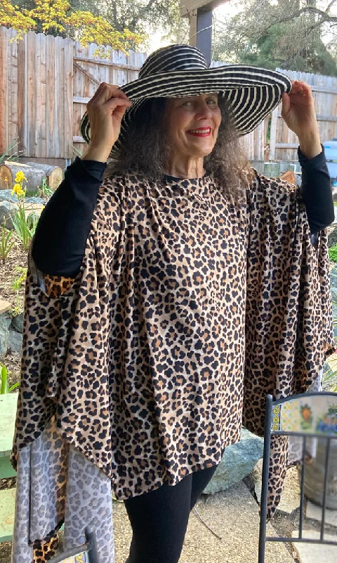 Sunheart Leopard Lagenlook Tunic Top One-of-a-Kind