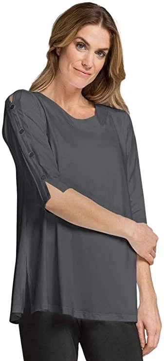 Sympli, 23152Z-2 Icon Tunic 3/4 Sleeve